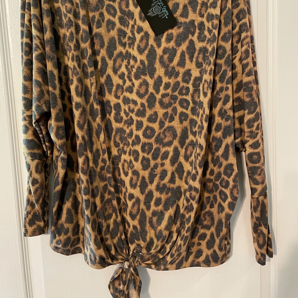 Leopard Top